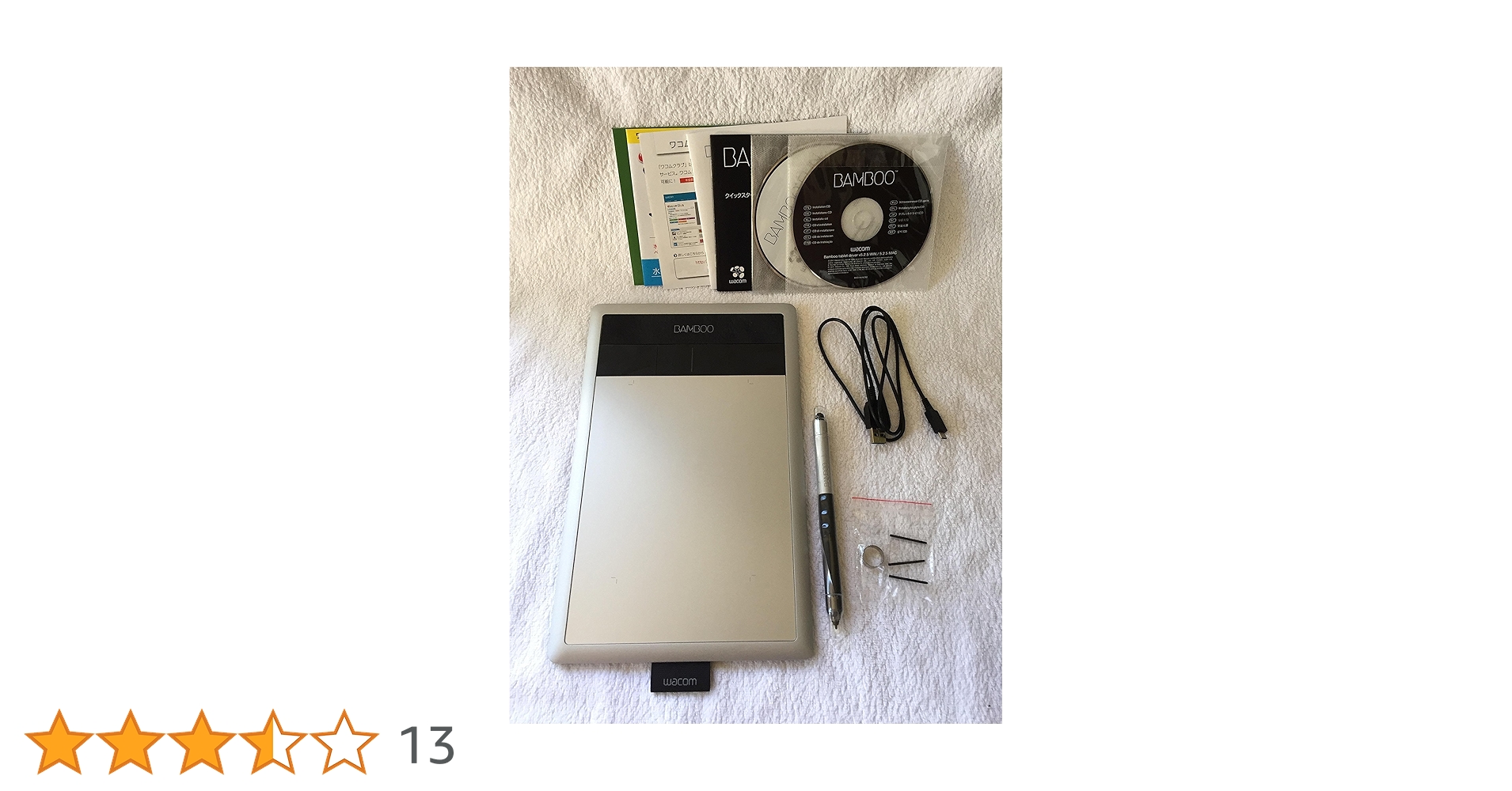Wacom ペンタブレットBamboo CTH-470/S Amazon.com: Wacom Bamboo Capture Pen and Touch Tablet